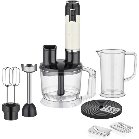 Sinbo SHB-3178 1000 W El Blender Seti Beyaz - OUTLET