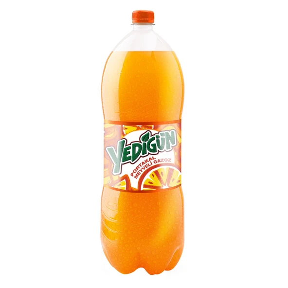 Yedigün Portakal Meyveli Gazoz 2,5 Lt X 6 Adet - 3