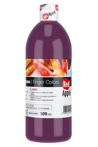 Red Apple Neon Parmak Boyası 500 gr. Mor