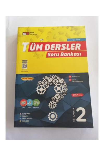 2. Sınıf Tüm Dersler Soru Bankası SBM Yayınları