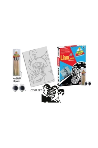 Kumtoys Kum Toys Linol Baskı A4 - 2