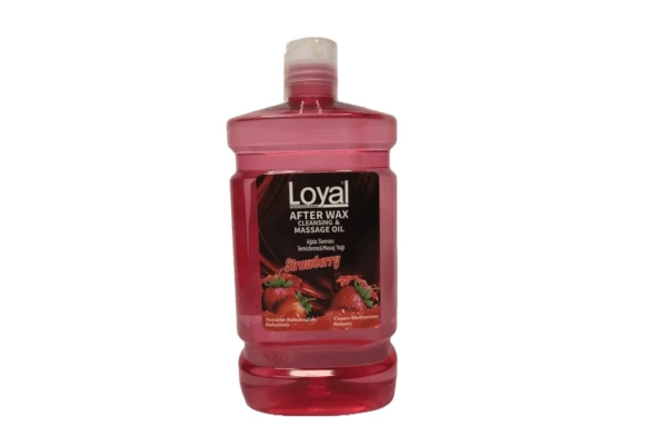 Loyal Ağda Temizleme Çilek Kokulu Masaj Yağı 750 Ml