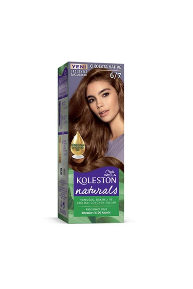 Naturals Saç Boyası Çikolata Kahve 6/7