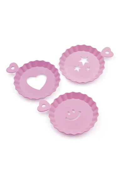 Tatlı ve Kahve Süsleme Şablonu 3 lü 10 cm - 2