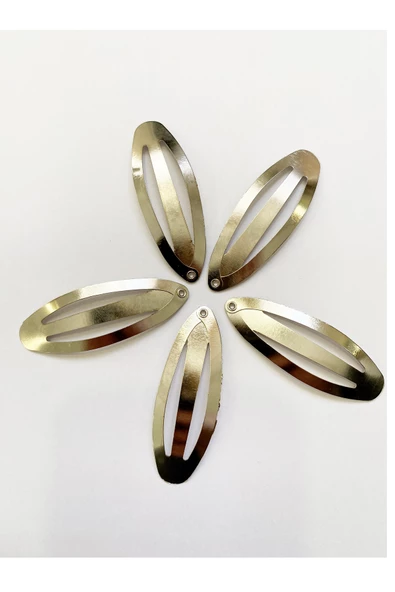 15 Adet Metal Çıt Çıt Toka 6 cm - 2