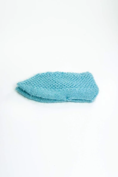 2 Çift El Örgüsü Kışlık Şık Kadın Yün Patik Set 5 - 3