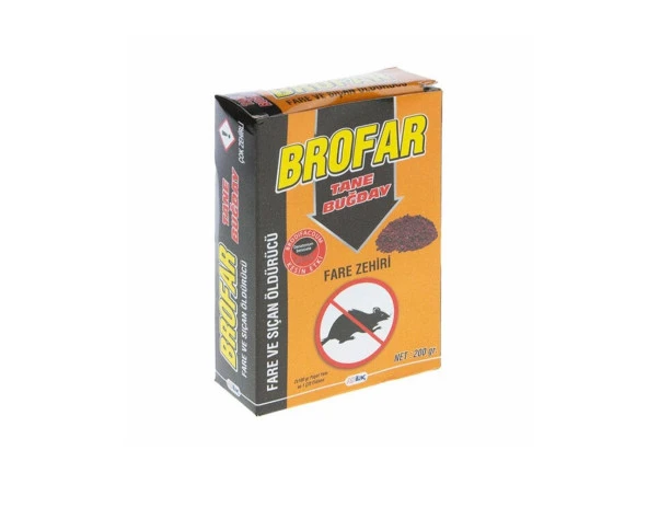 Brofar Tane Buğday Fare Zehiri 200 gr