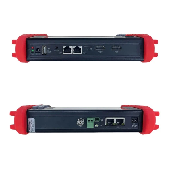 Alpsat IPCX33 7 Ekranlı IPC-ONVIF-AHD-CVI-TVI-HDMI-Analog Girişli Cctv Kamera Test Cihazı - Resim 5