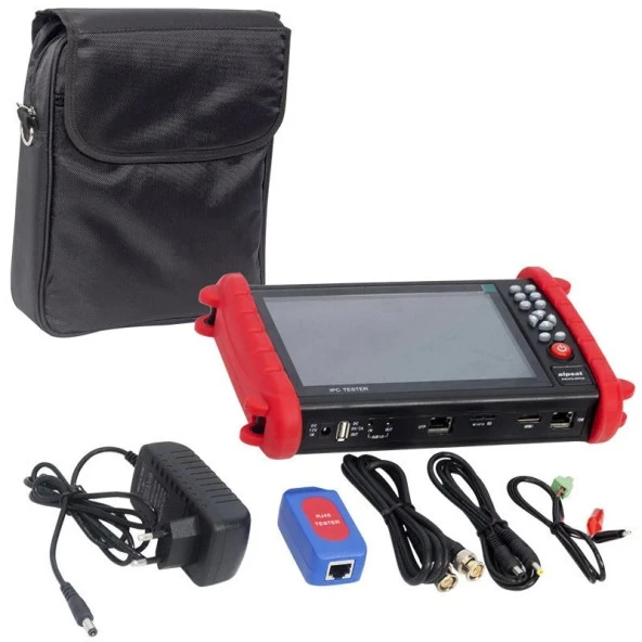 Alpsat IPCX33 7 Ekranlı IPC-ONVIF-AHD-CVI-TVI-HDMI-Analog Girişli Cctv Kamera Test Cihazı - Resim 6