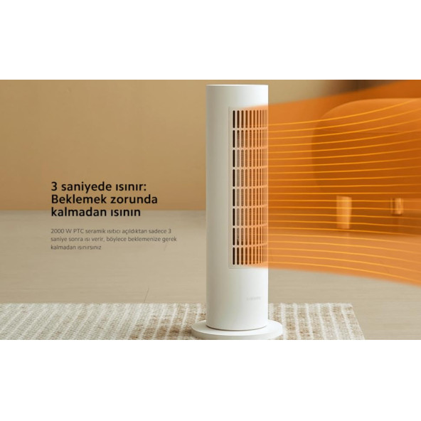 Xiaomi Smart Tower Heater Lite Kule Tipi Isıtıcı - 2