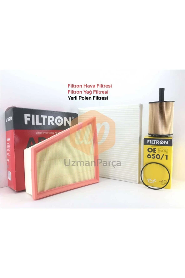 VW Polo 1.4 TDi Dizel Filtre Bakım Seti 2002-2008 ürün görseli 1