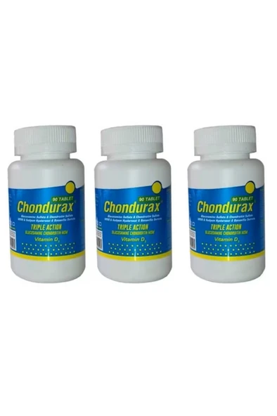 Chondurax Glucosamine Chondroitin MSM 90 Tablet 3'lü
