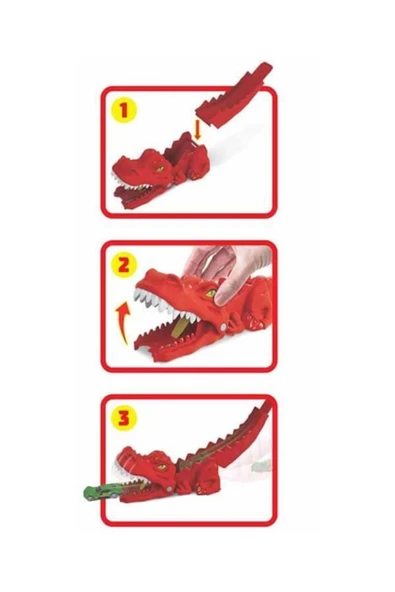 Hotwheels Vahşi Fırlatıcı Serisi Dinozor Gvf42 - 2