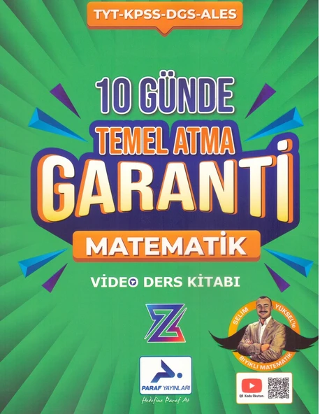 PARAF Z TAKIM MATEMATİK-10 GÜNDE TEMEL ATMA