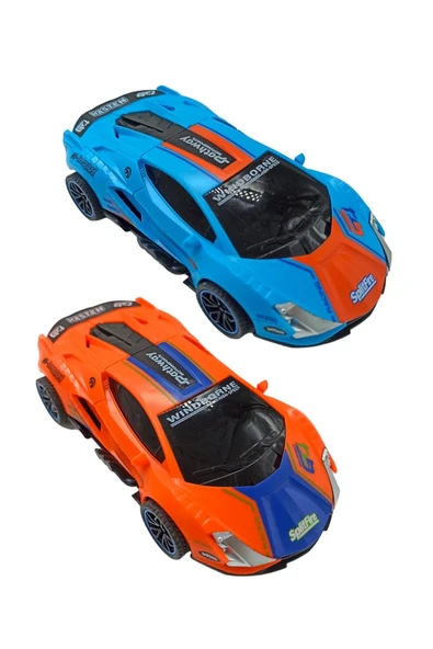 Sürtmeli Drift Atan Oyuncak Spor Arabalar 1 adet - 4