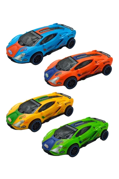 Sürtmeli Drift Atan Oyuncak Spor Arabalar 1 adet - 3