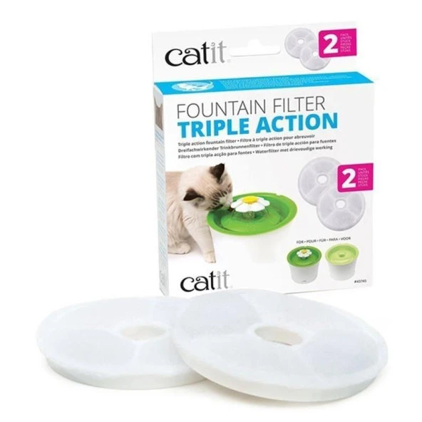 Catit Kedi Suluğu Filtresi 2Li Paket 43742w 55600 Modeli İçin