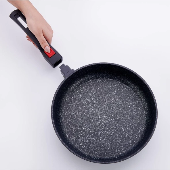 Korkmaz A2866  Ornella Pratik Tava Sök-Tak Kulp 26 cm - 2