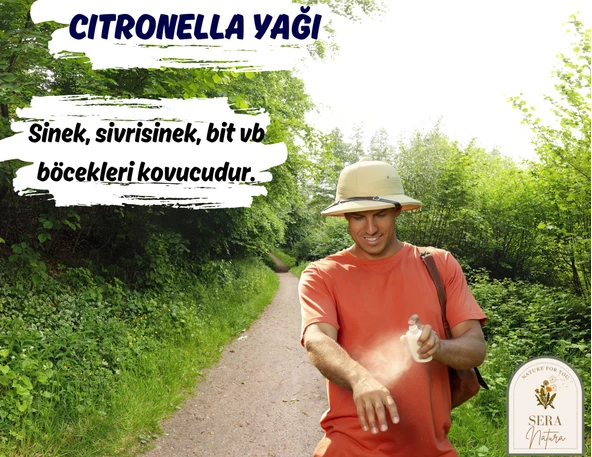 Citronella Uçucu Yağı 10 ml. %100 Saf - 3