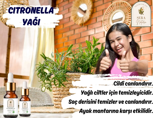 Citronella Uçucu Yağı 10 ml. %100 Saf - 2