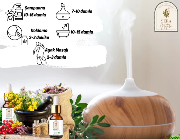 Biberiye Uçucu Yağı 10 ml. %100 Saf - 6