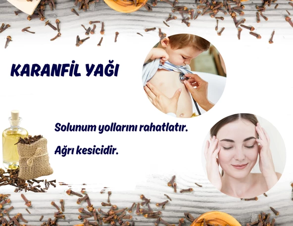 Karanfil Uçucu Yağı 10 ml. %100 Saf - 2