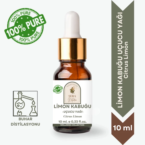 Limon Kabuğu Uçucu Yağı 10 ml. %100 Saf