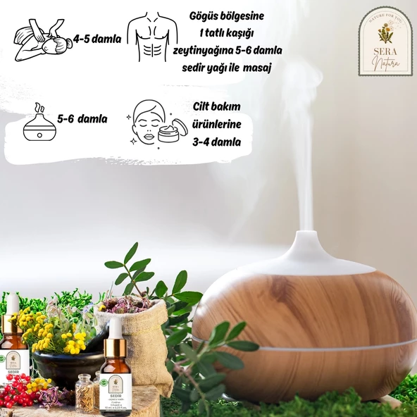 Sedir Uçucu Yağı 10 ml. %100 Saf - 6