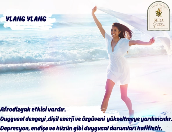 Ylang Ylang Uçucu Yağı 5 ml. %100 Saf - 2