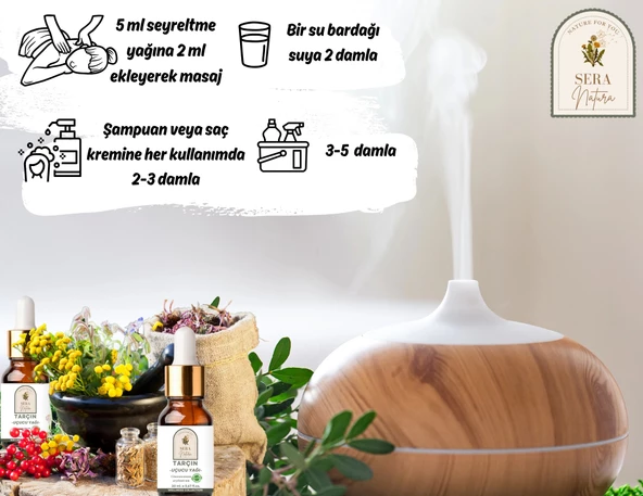 Tarçın Uçucu Yağı 5 ml. %100 Saf - 6