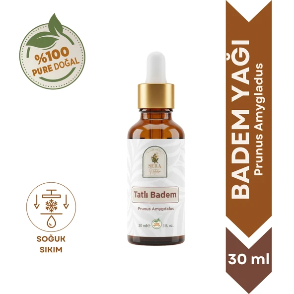 Badem Yağı 30 ml. %100 Saf ürün görseli 1
