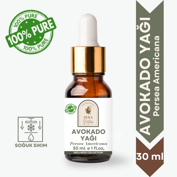 Avokado Yağı 30 ml. %100 Saf