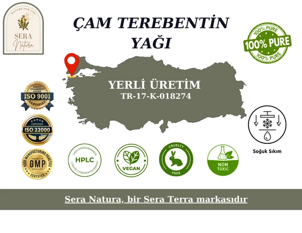 Çam Terebentin Yağı 30 ml. %100 Saf - 2