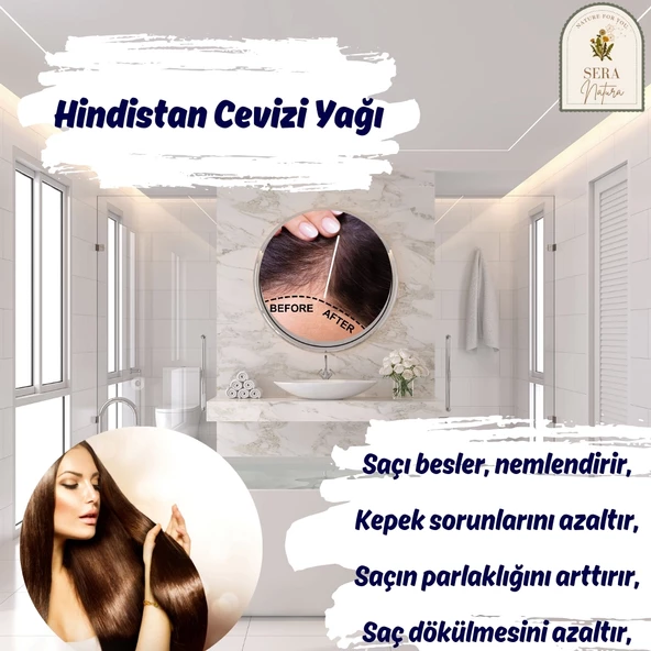 Hindistan Cevizi Yağı 210 ml. %100 Saf - 2