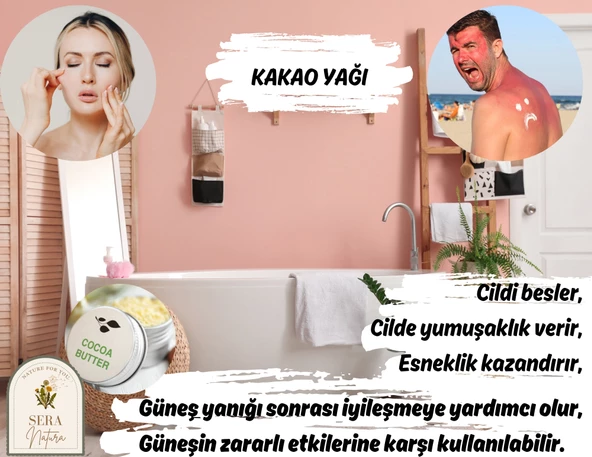 Kakao Yağı 210 ml. %100 Saf - 2