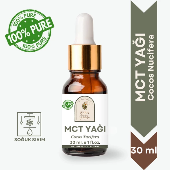 MCT Yağı 30 ml. %100 Saf