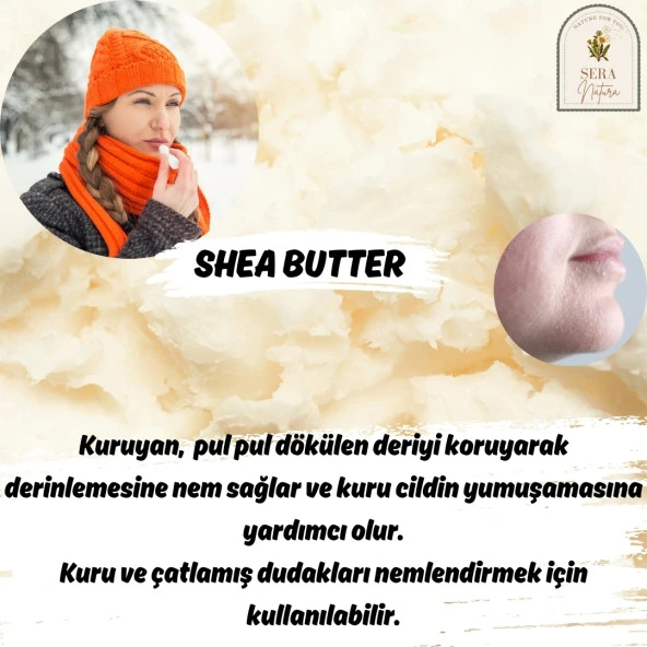 Shea Butter Yağı 210 ml. %100 Saf