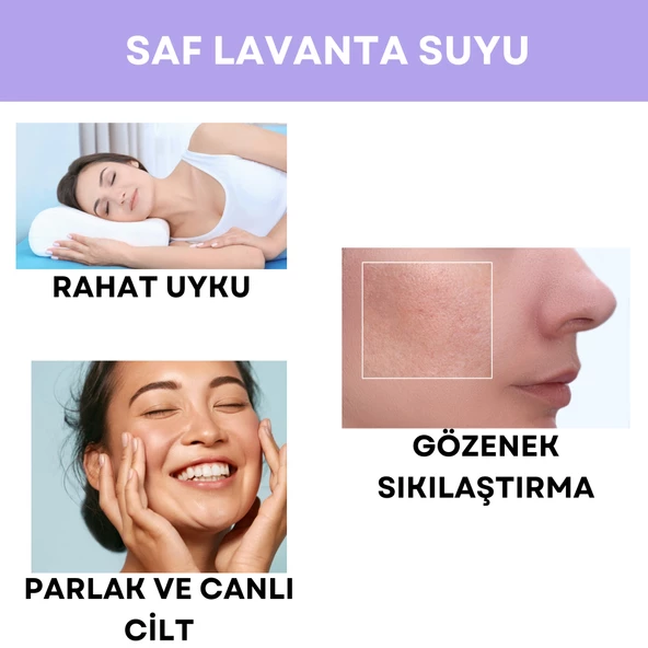 Saf Lavanta Suyu Cilt Bakım Toniği 100 ml. %100 Saf - 4