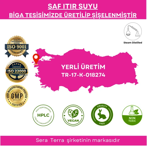 Saf Itır Suyu Nem Dengeleyici Cilt Toniği 100 ml. %100 Saf - Resim 5