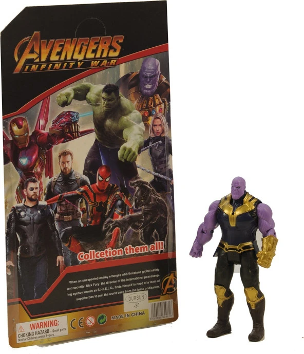 BamBamToys Avengers Thanos 17 cm Işıklı Figür