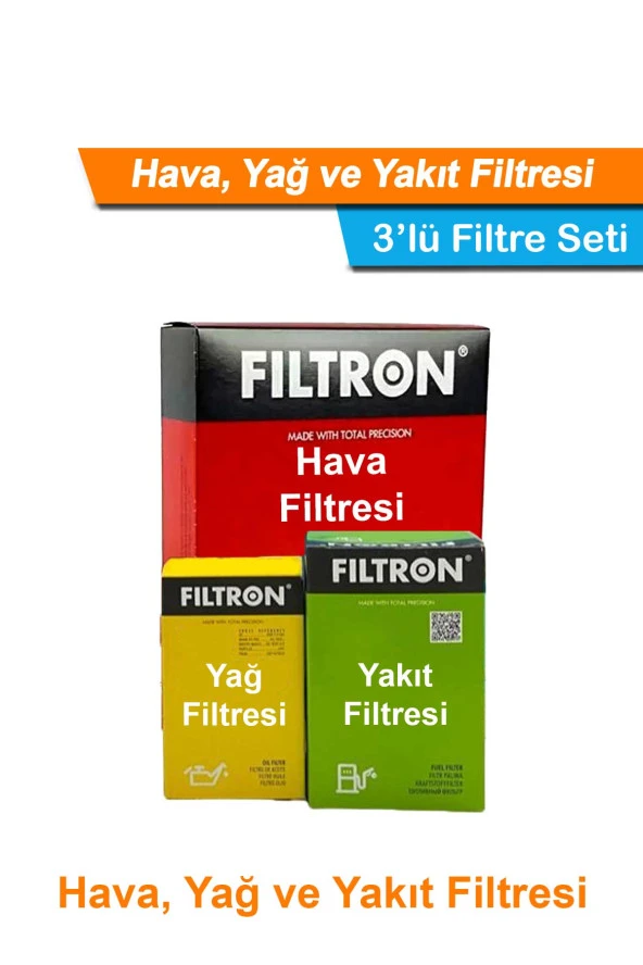 Honda Civic 1.4 Mann Filtron Filtre Bakım Seti 1996-2001 Hava+Yağ+Yakıt Filtresi