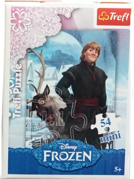 Trefl Puzzle Anna ve Kristoff 2 Li Mini Puzzle Seti 54X2 Toplam 108 Adet - 3