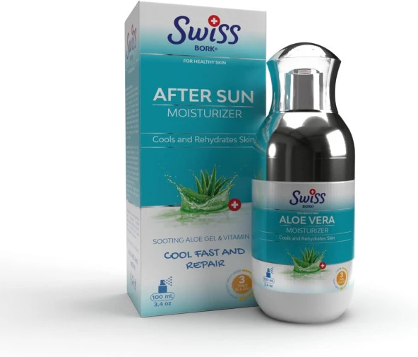 Bork After Sun Moisturizer (Güneş Sonrası Su Bazlı Nemlendirici) 100 mL