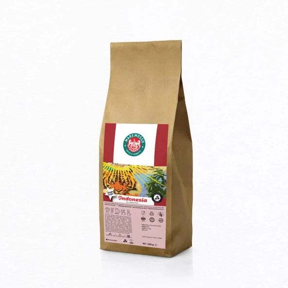 Sumatra Çekirdek Filtre Kahve 1 Kg. Çekirdek Öğütülmemiş