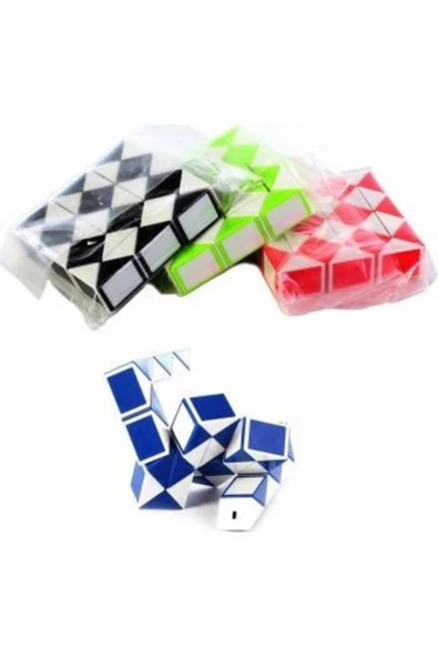 Magic Snake Rubik Şekilden Şekile Giren Sihirli Yılan Zeka Küpü - 3