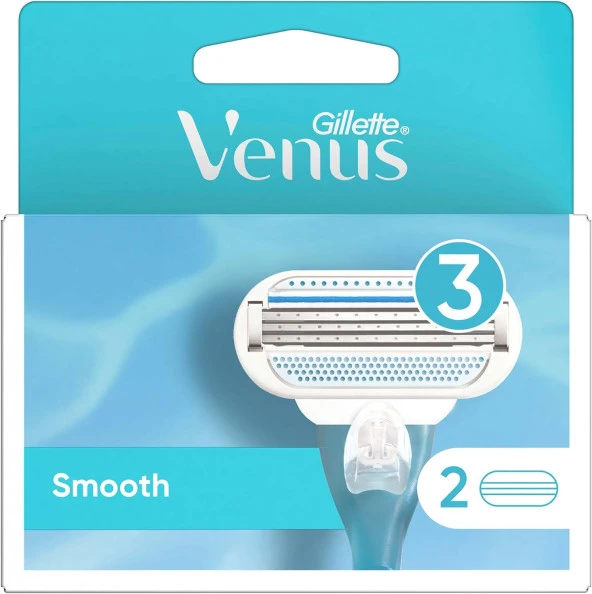 Venus Smooth Kadın Yedek Tıraş Bıçağı 2 Adet