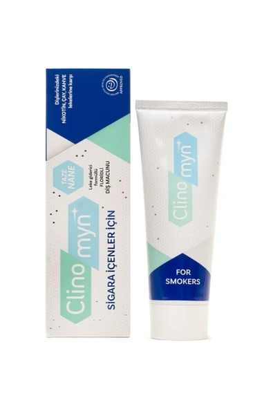 Clinomyn Smokers Fresh Mint Sigara İçenler için Diş Macunu 75 ML x 2 - 4