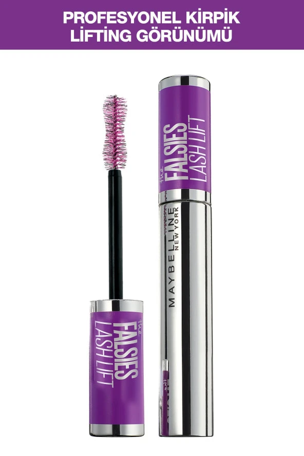 Maybelline New York Falsies Lash Lift Kaldırma Etkili Siyah Maskara