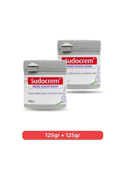 Sudocrem Bebek Bakım Kremi 125 gr 2 Adet