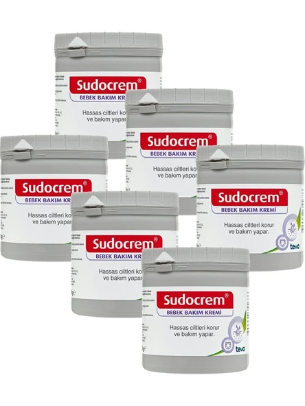 Sudocrem 60 gr 6'lı Bebek Bakım Kremi